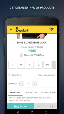 Bewakoof android App screenshot 1